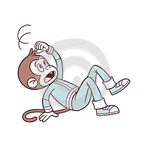 Drugged Monkey Playing Cards