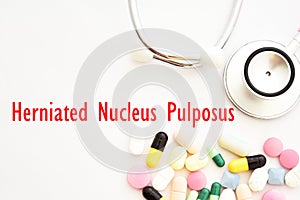 Drugs for Herniated Nucleus Pulposus treatment