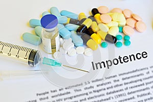 Impotence treatment photo