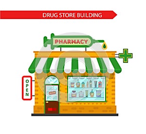 Drugstore building photo