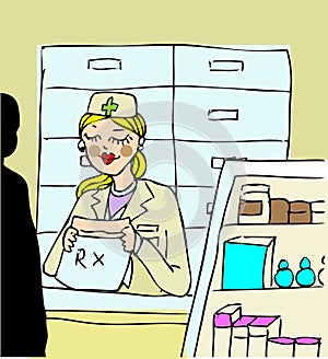 Drugstore Illustration