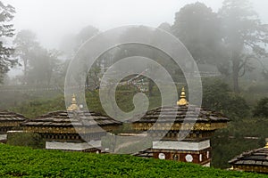 Druk Wangle Chorten, Punakha province Bhutan Sep 2015.