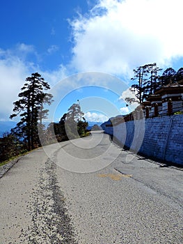 Druk Wangyal Chortens at Dochula Pass, Bhutan