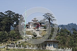 Druk Wangyal Lhakhang, Punakha, Bhutan photo