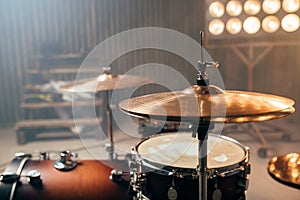 Drum-kit, drum-set, percussion instrument, drumkit photo