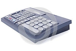 Drum machine side view