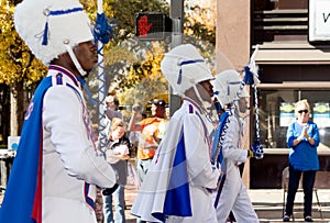 Drum Majors in 2015 Vetrans Day Parade