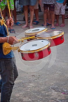 Drum in parade