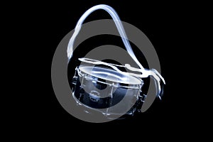 Drum with Shine black & white 2