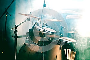 Drum on stage