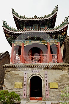 Drum Tower, Shanxi-Shaanxi-Gansu Guildhall, Kaifeng, Henan, China