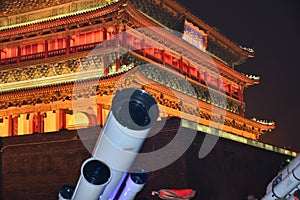 Drum Tower and telescope photo