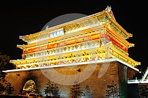 Drum Tower in Xian, China