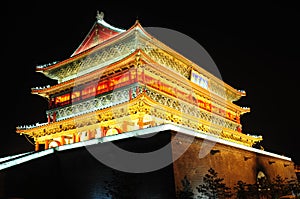 Drum Tower in Xian, China