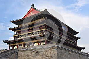 The Drum Tower of Xian, China