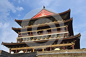 The Drum Tower of Xian, China