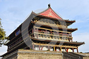 The Drum Tower of Xian, China