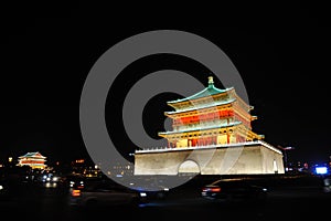 The drum tower in xian