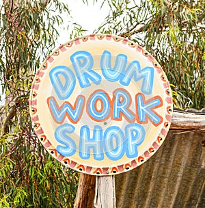 Drum Workshop Signage