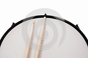 Drumhead & stick photo