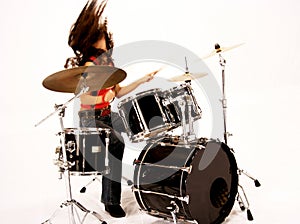 Drummer Girl photo