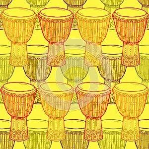 Drums. African drums. Percussion.