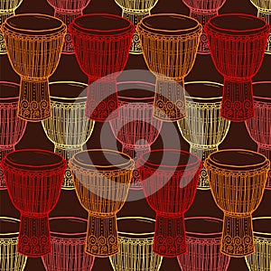 Drums. African drums. Percussion.