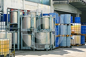 Drums for chemical liquids