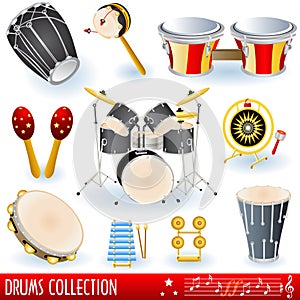 Drums music collection