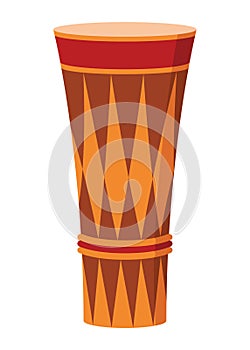 Drums and percussion vector flat illustrations isolated over white background, music instruments shop