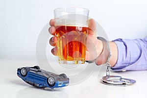 Drunk Driving Concept