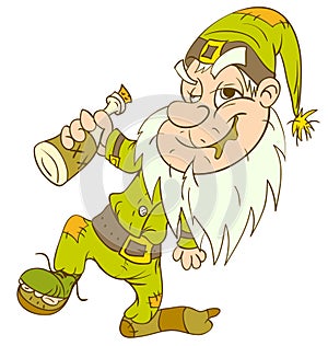 Drunk gnome