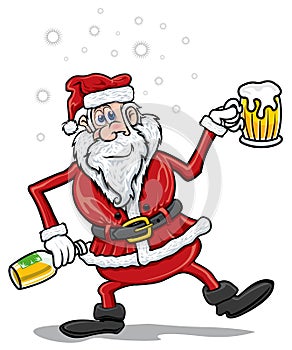 Drunk Santa