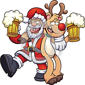 Drunk Santa Claus