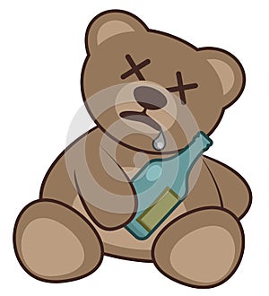 Drunk teddy