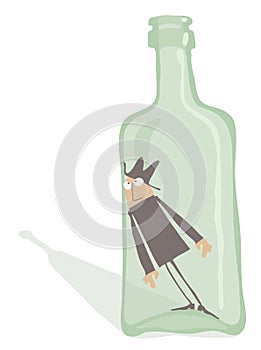 Drunkard Inside the Bottle