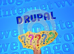 Drupal, question mark photo