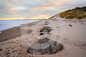 Druridge Bay Wartime Beach Defences