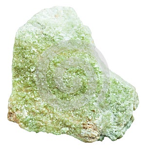 Druse of vesuvianite idocrase crystals photo