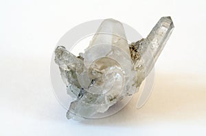 Druze of calcite and quartz photo