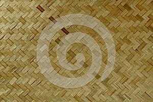 Dry Bamboo weave texture and Asian pattern tree nature