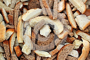 Dry bread slices
