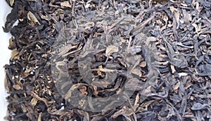 Dry chinese tea leaf image