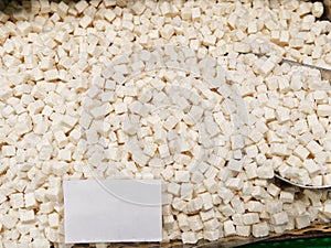 dry cocco at market