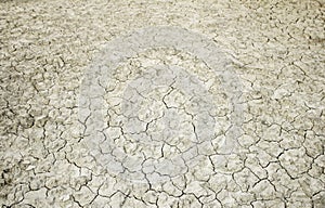 Dry cracked earth