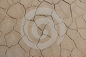 Dry cracked earth background. Cracked mud pattern. Soil In crack