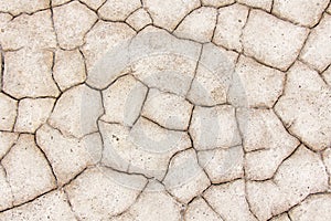Dry cracked earth background. Cracked mud pattern. Soil In crack