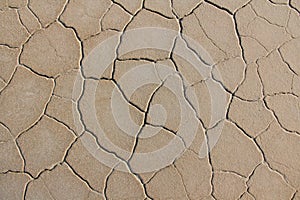 Dry cracked earth background. Cracked mud pattern. Soil In crack