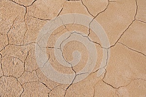 Dry cracked earth background. Cracked mud pattern. Soil In crack