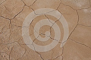 Dry cracked earth background. Cracked mud pattern. Soil In crack